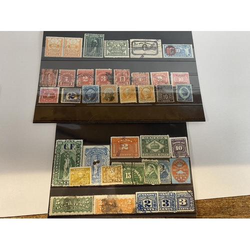 62 - Selection of American & Canadian Revenue Stamps