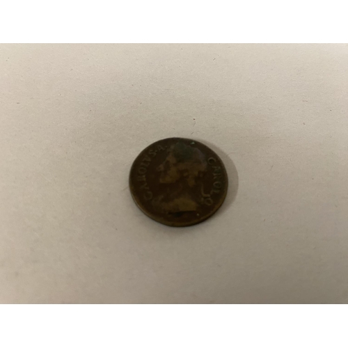 199 - 1674 Charles 11 Coin (Farthing Size)