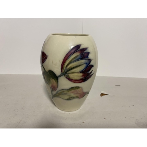 106 - Moorcroft 10cm Vase, Possible Restoration