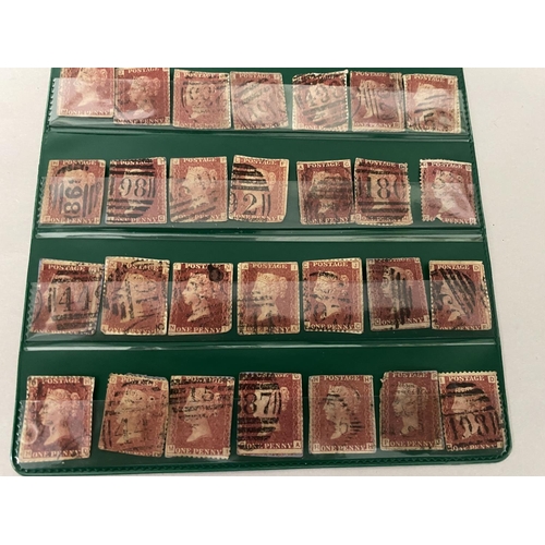 10 - Collection of x28 Penny Red Stamps