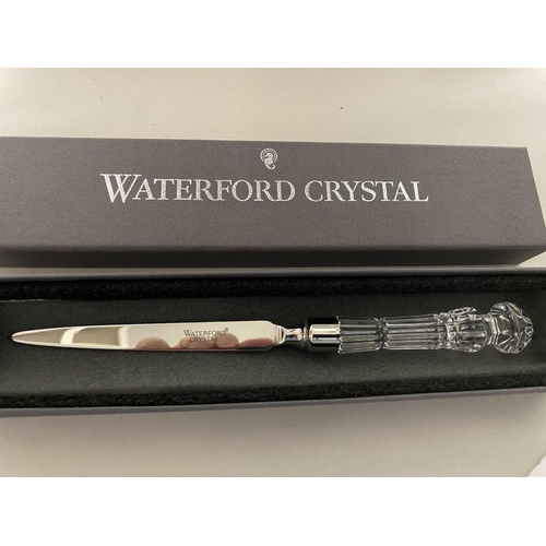 96 - Waterford Crystal Letter Opener, Boxed