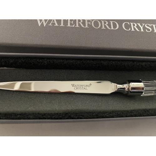 96 - Waterford Crystal Letter Opener, Boxed