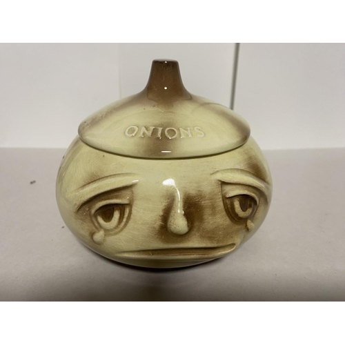 91 - Sylvac Onion Face Pot