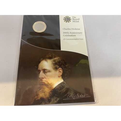 17 - Charles Dickens £2 Coin Pack - Sealed