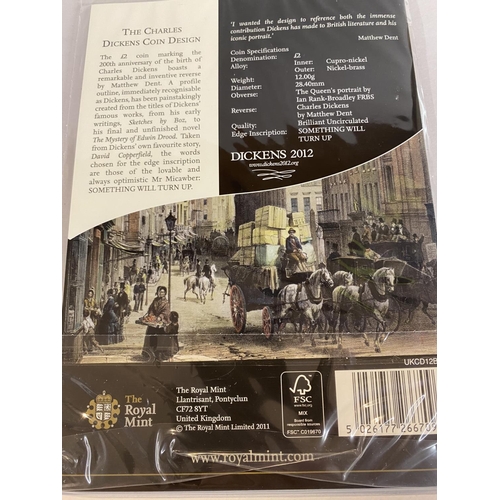 17 - Charles Dickens £2 Coin Pack - Sealed