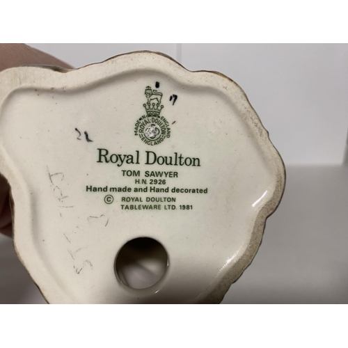 45 - Royal Doulton 'Tom Sawyer' HN2926, 2nds