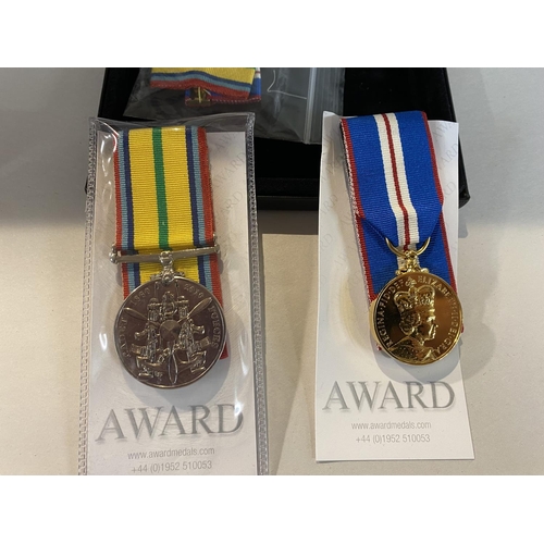 13 - 2 x Award Medals for Cadets, Boxed