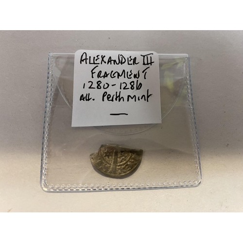 16 - Alexander 111 Fragment Coin - 1280-1286