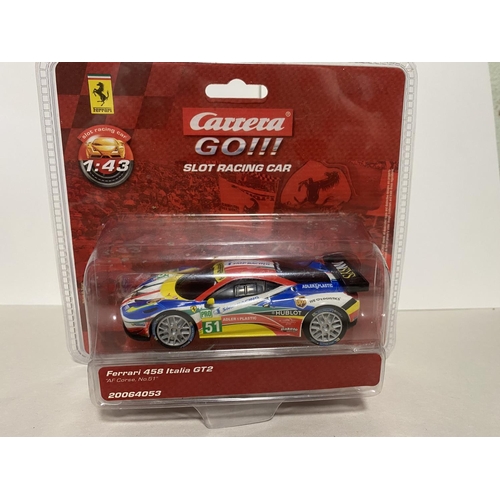 66 - Carrera - Ferrari 458 Slot Racing Car in Sealed Packet