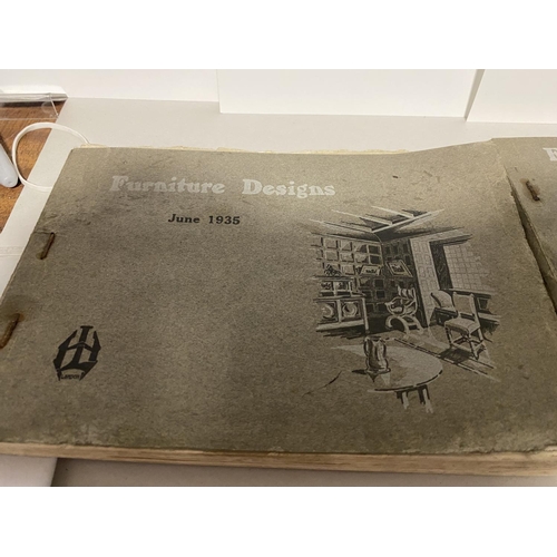 68 - 1935 & 1938 Harris Lebus Furniture Designs Books