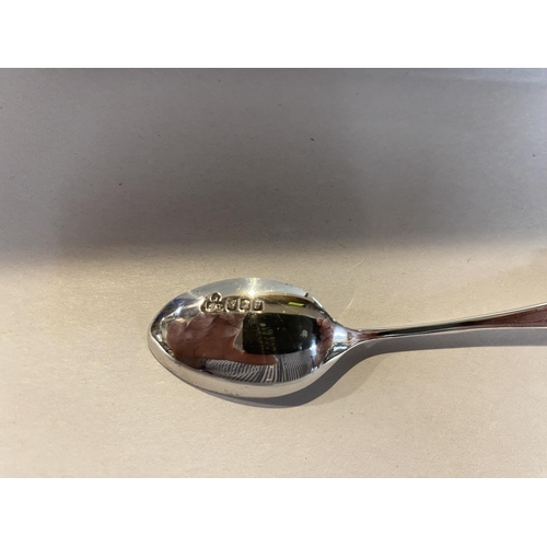 100 - Elizabeth of Glamis Hallmarked Silver Spoon - Edinburgh 1980