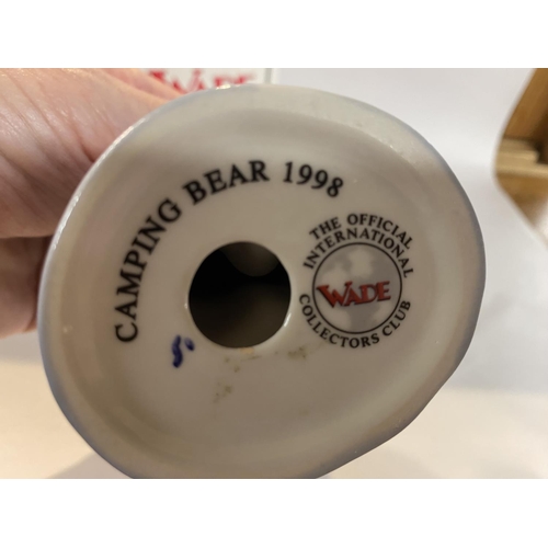 131 - Wade - 1998 Camping Bear, Boxed