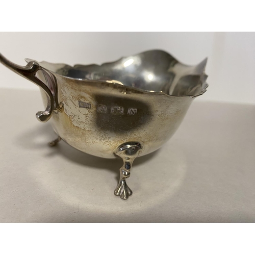 27 - Walker & Hall Hallmarked Silver Cream Jug - Birmingham 1937 - Weight 80g