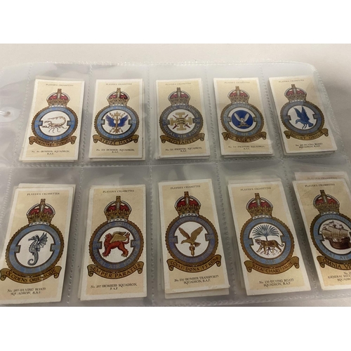 293 - Full Set of Players Cigarette Cards - RAF Badges