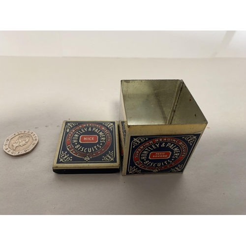 76 - Huntley & Palmer Sample Biscuit Tin