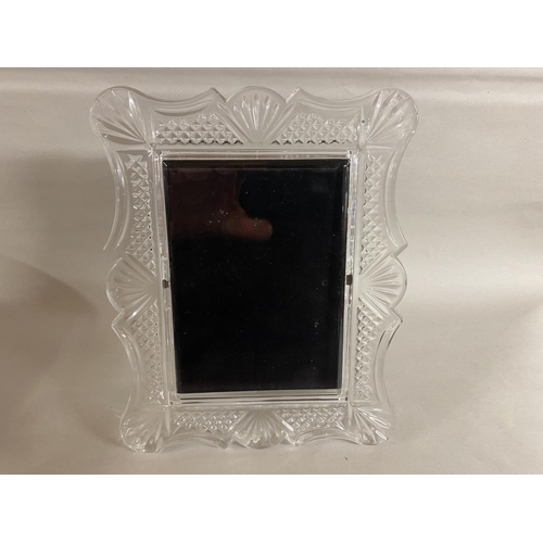 21 - Waterford Crystal Victorian Style Photo Frame