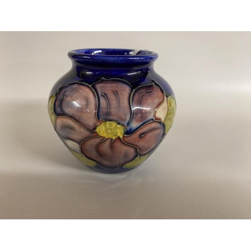 111 - Moorcroft 'Clematis' 7.5cm Vase