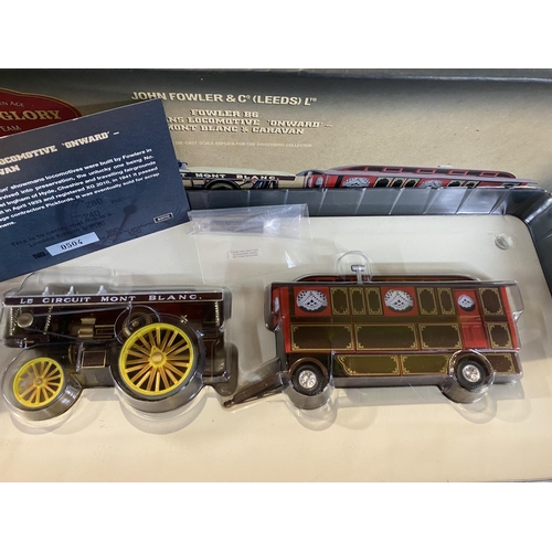 243 - Corgi 80110 Fowler B6 Showmans Locomotive with LeMont Blanc & Caravan - Boxed