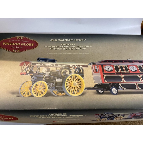 243 - Corgi 80110 Fowler B6 Showmans Locomotive with LeMont Blanc & Caravan - Boxed