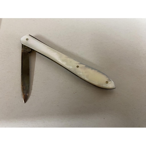 140 - MOP Handled Penknife