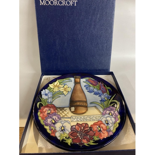 36 - Limited Edition Moorcroft Plate, 9