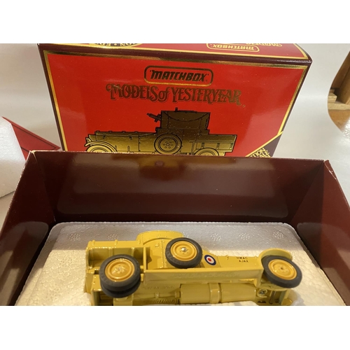 14 - Matchbox Models of Yesteryear Special Edition as New?boxed - 1920 Rolls Royce Armoured Car