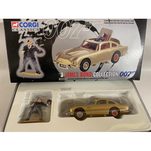 18 - Corgi James Bond DB5 & Odd Job, Boxed