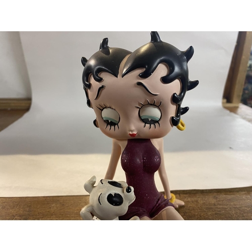 58 - Betty Boop Shelf Sitter, 18cm, Boxed