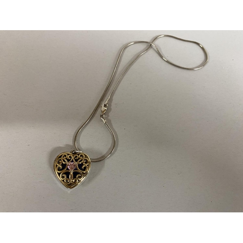 95 - 925 Silver Heart Locket