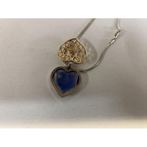 95 - 925 Silver Heart Locket