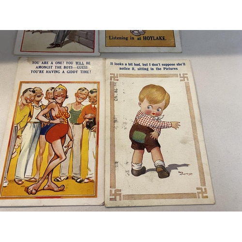 227 - 4 x c1920-39 Postcards