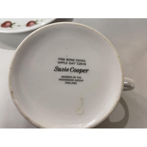 52 - Susie Cooper by Wedgwood 'Apple Gay' Cup & saucer