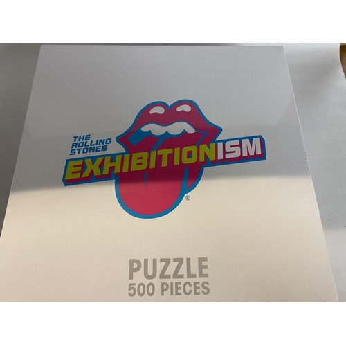 234 - Rolling Stones 'Exhibitionism' 500 Piece Jigsaw - New/Sealed