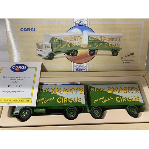 13 - Corgi - Billy Smarts Circus - AEC Lorry