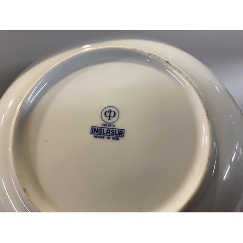 135 - Vintage East German 'Colditz' Porcelain 7.5