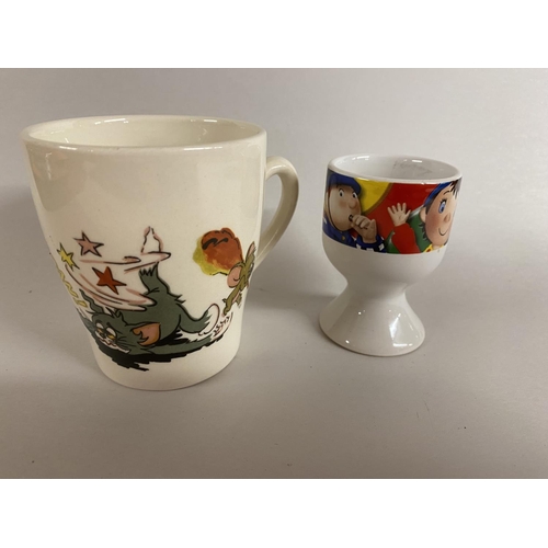 56 - Tom & Jerry Mug & Noddy Egg Cup