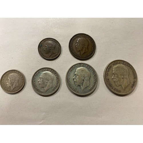 73 - 1933 Uk 6 Coin Set