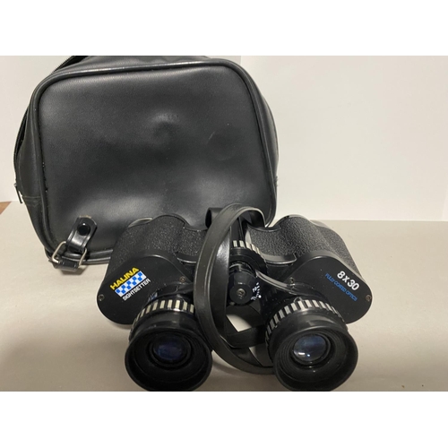 269 - Halina Sightsetter 8 x 30 Binoculars with Case