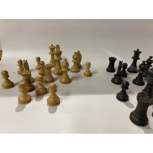 270 - Vintage Wooden Chess Set, Complete