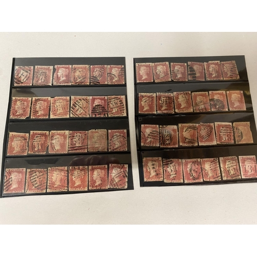 141 - Qyanity x 48 Penny Red Stamps - Used