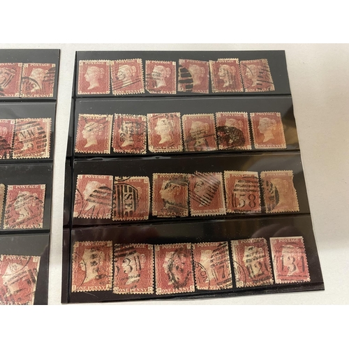 141 - Qyanity x 48 Penny Red Stamps - Used