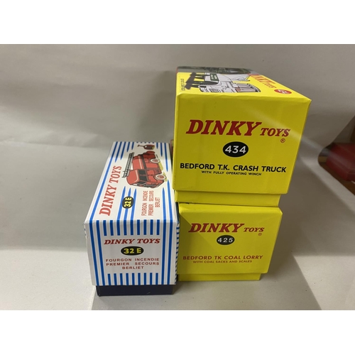 49 - Dinky (Atlas Re-issue) x 3 Boxed/Mint Trucks