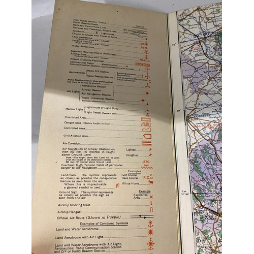 14 - RAF England / Eastern Counties Map c1938