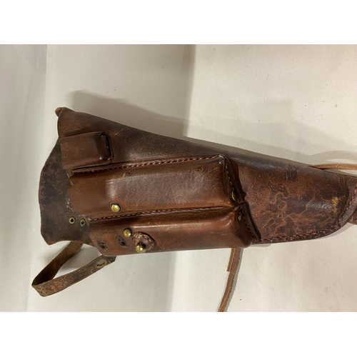 169 - Vintage Leather Gun Holster