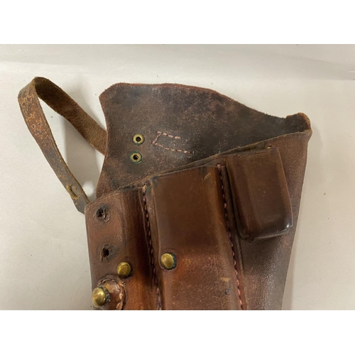 169 - Vintage Leather Gun Holster