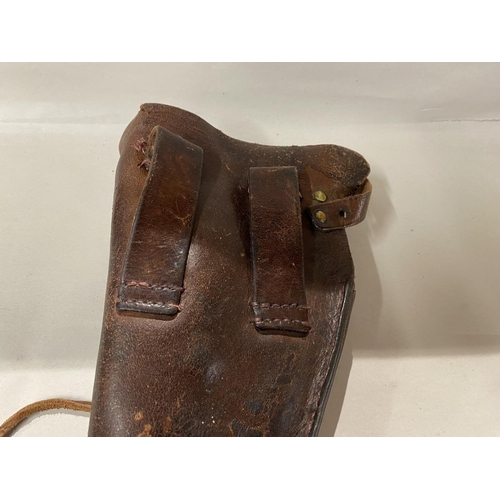 169 - Vintage Leather Gun Holster