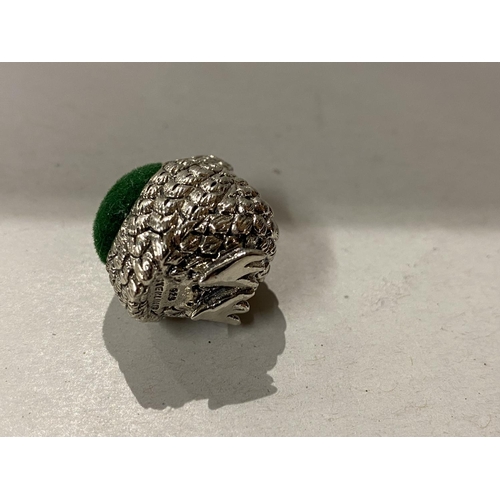 43 - Sterling Silver 925 'Chick' Pin Cushion