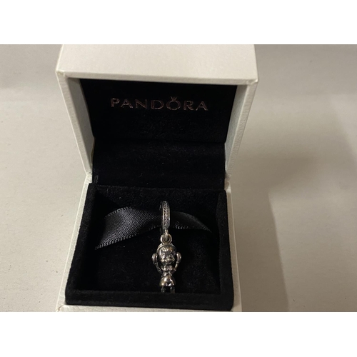 44 - Pandora Disney 'Pinocchio' Silver Charm