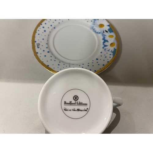 207 - Rosina Wachtmeister 'Cat' Cup & Saucer