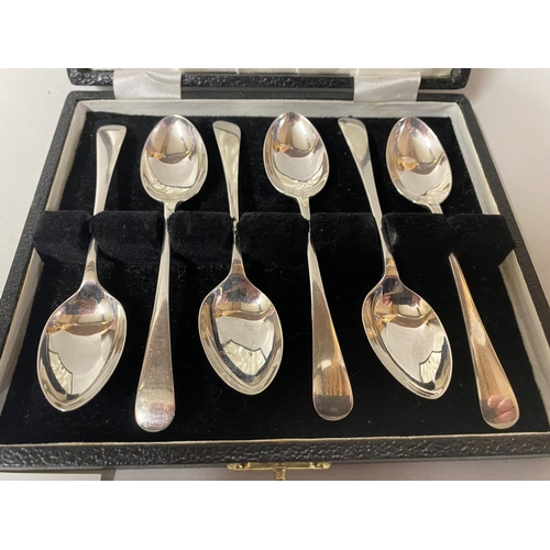 240 - Hallmarked Silver set of 6 Spoons - Birmingham 1927 - 70g approx